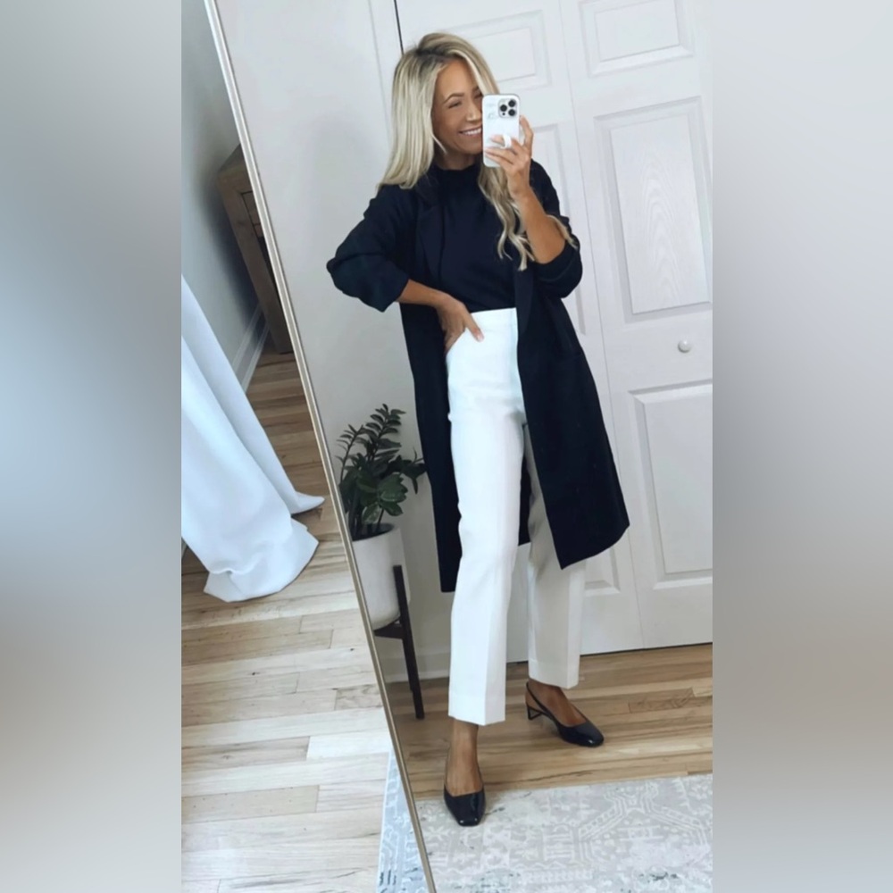 J. Crew Black Coat